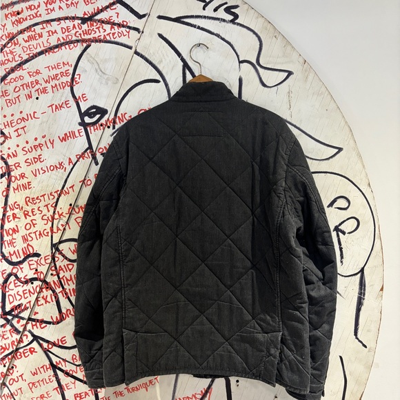 Vintage J Crew NX-631 Sussex Quilted Jacket Military - Picture 2 of 4